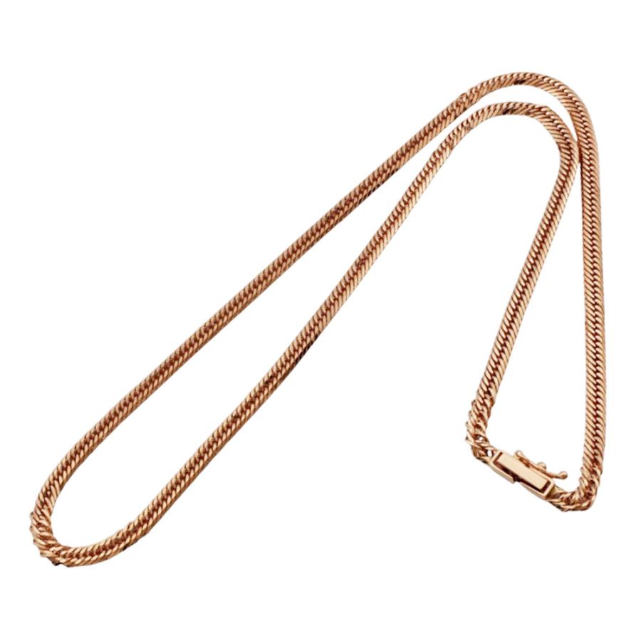 喜平 ネックレス 12面トリプル 12DCT 40cm 約10g 留め具中折れ式 18金