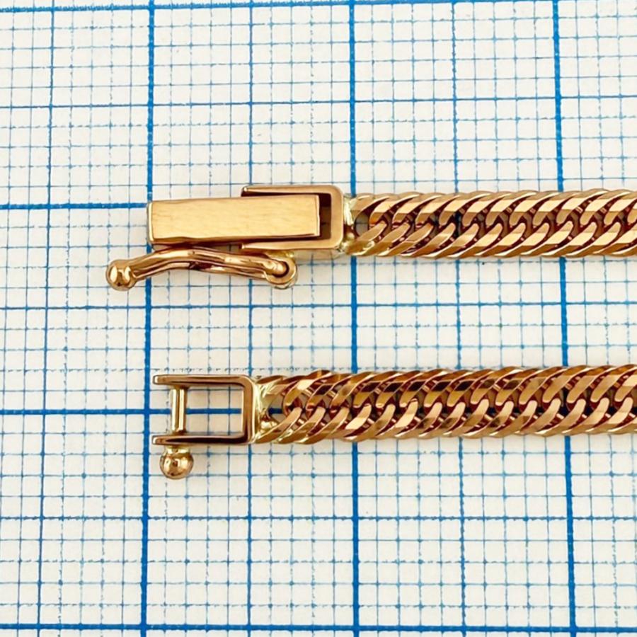 喜平 ネックレス 12面トリプル 12DCT 50cm 約12g 留め具中折れ式 18金