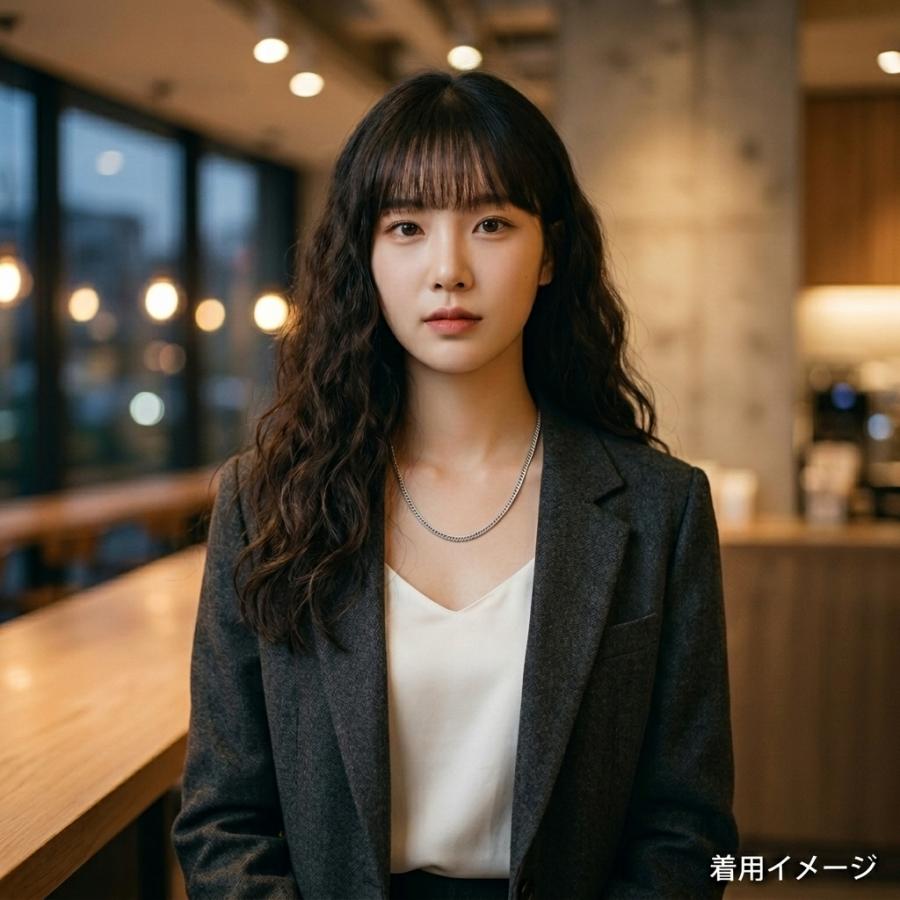 喜平 ネックレス Pt850プラチナ ユニセックス ホールマーク刻印 新品