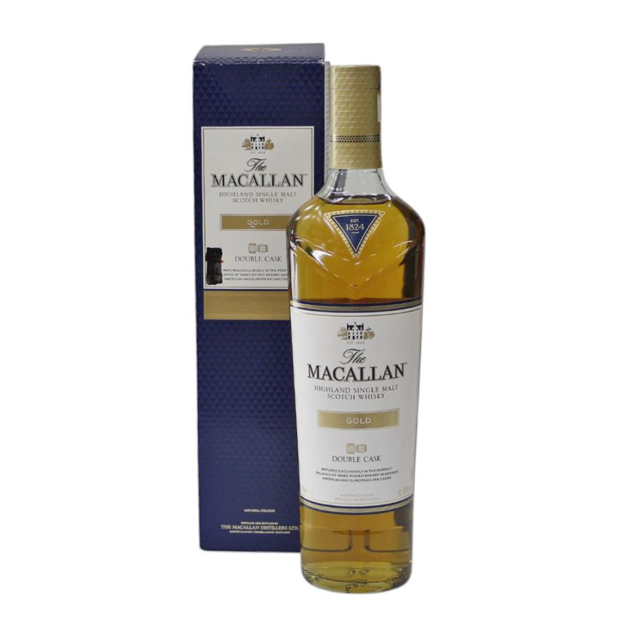 マッカラン The Macallan スコッチ 未開栓 ゴールド ダブルカスク