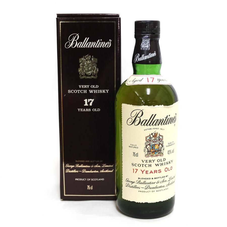 バランタイン Ballantines 17年 ベリーオールド 旧ラベル スコッチ