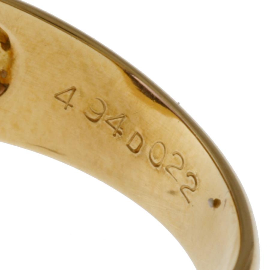 リング 指輪 11号 18金 K18イエローゴールド アメジスト中古 美品 