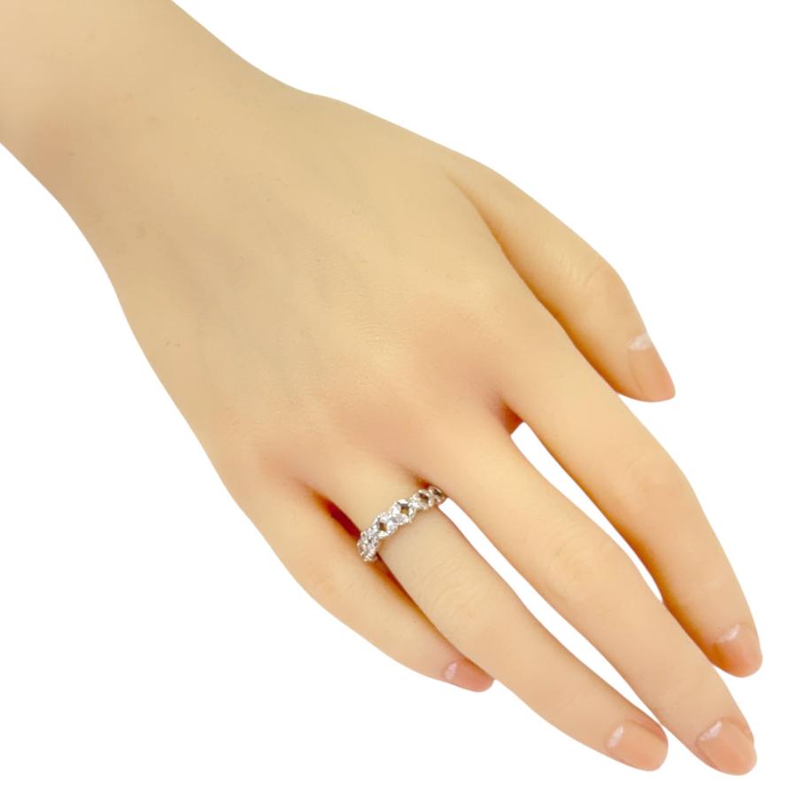 リング 指輪 11号 Pt900プラチナ ダイヤモンド レディース 中古