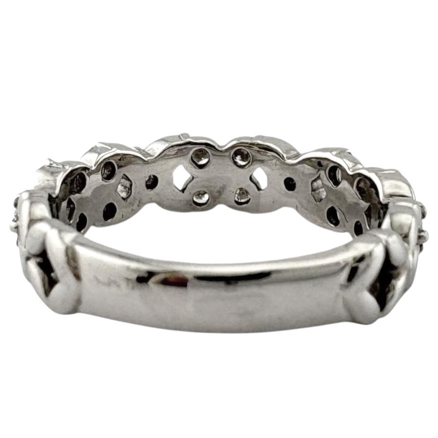 リング 指輪 11号 Pt900プラチナ ダイヤモンド レディース 中古