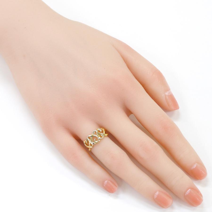 k18 リング　指輪　9号 喜平リング 18金 （9号） 0.76φ 12面トリプル 指輪 チェーンリング K18