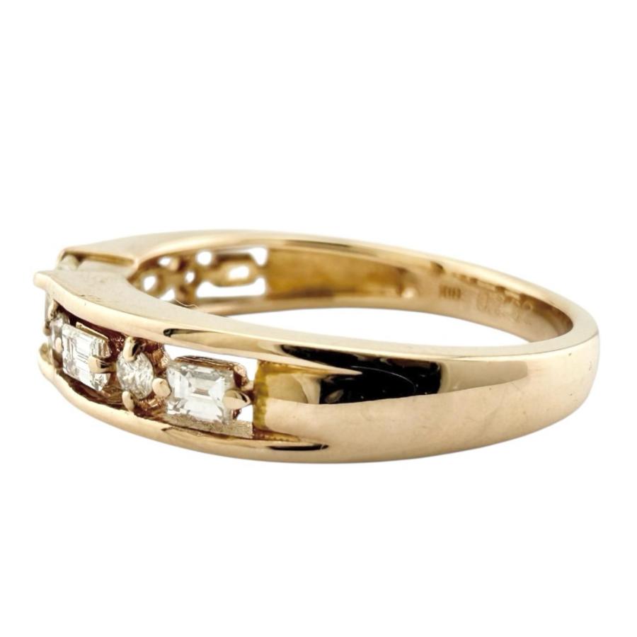 リング 指輪 13号 18金 K18ピンクゴールド ダイヤモンド レディース