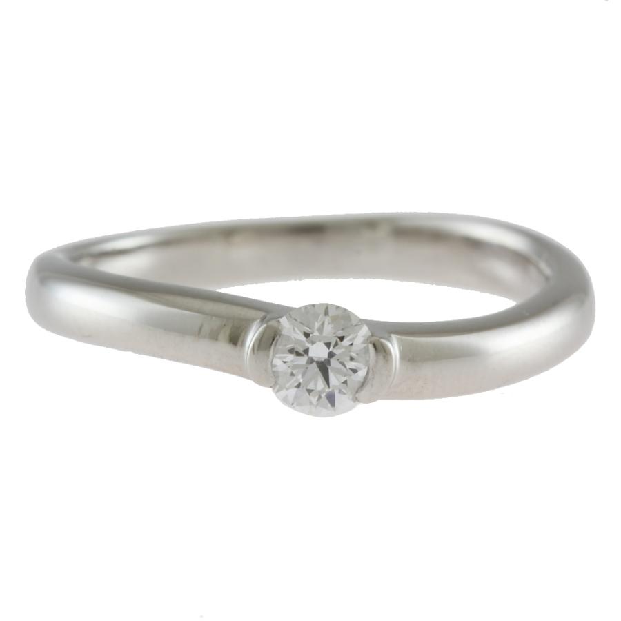 リング 指輪 13号 Pt1000プラチナ ダイヤモンド 0.23ct レディース 