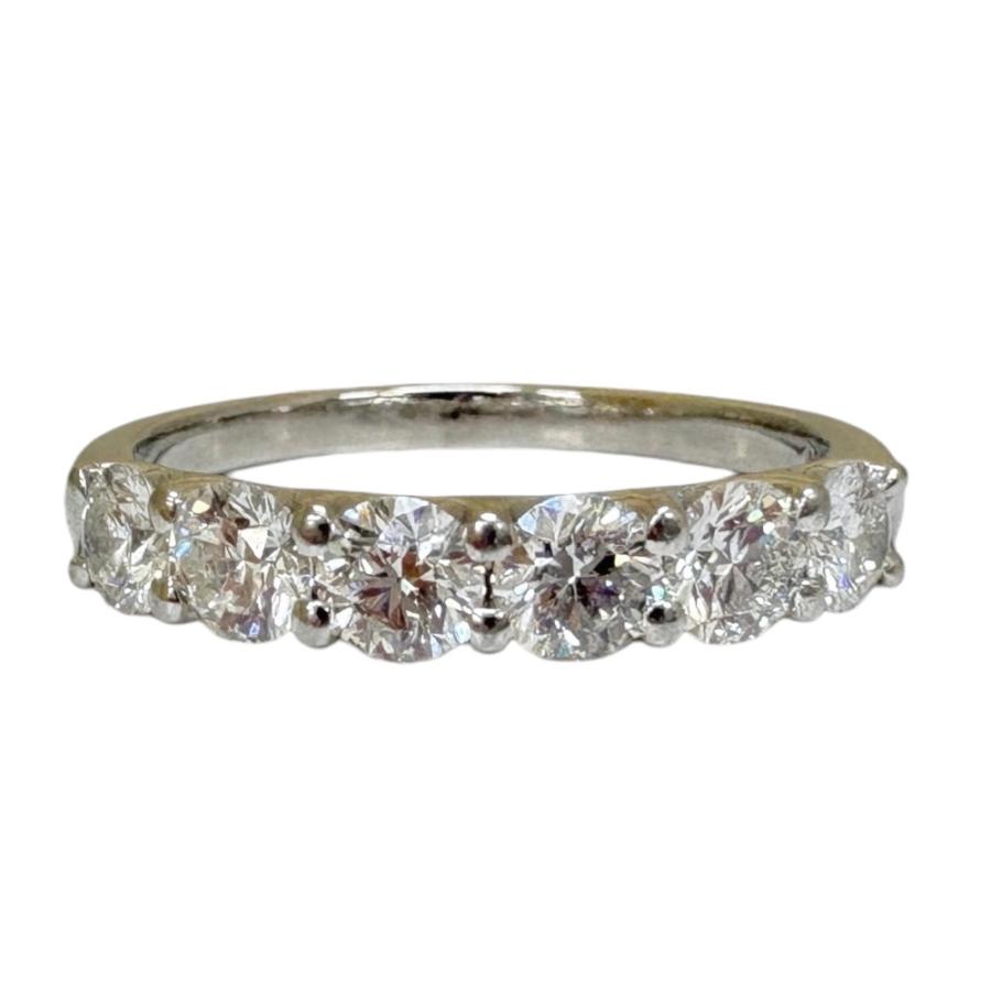 リング 指輪 16号 Pt900プラチナ ダイヤモンド 1.12ct レディース 中古