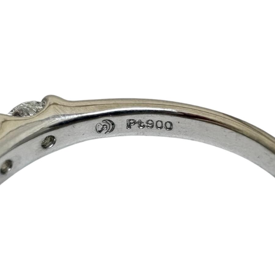 リング 指輪 16号 Pt900プラチナ ダイヤモンド 1.12ct レディース 中古