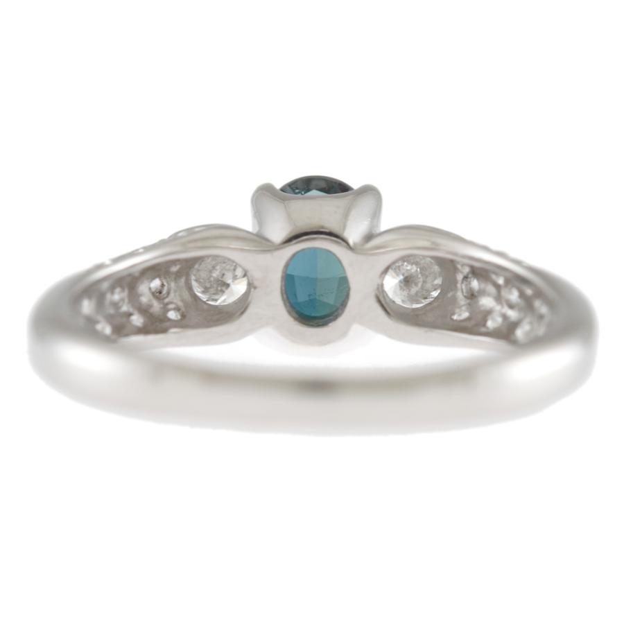 リング 指輪 13号 Pt900プラチナ アレキサンドライト レディース 中古  