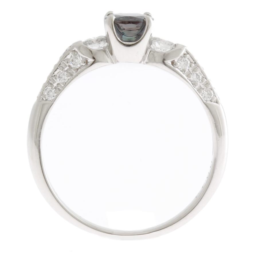 リング 指輪 13号 Pt900プラチナ アレキサンドライト レディース 中古  