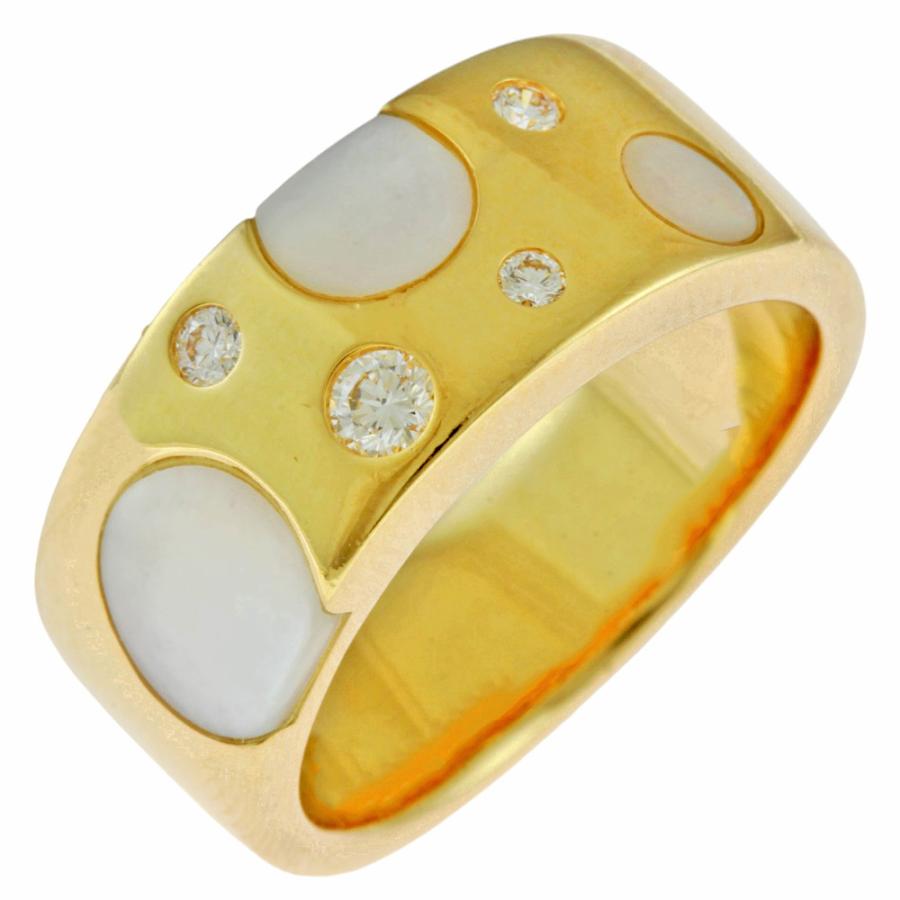 K18 ダイヤモンドリング　新品未使用品 リング 指輪 13.5号 18金 K18イエローゴールド ダイヤモンド 0.13ct