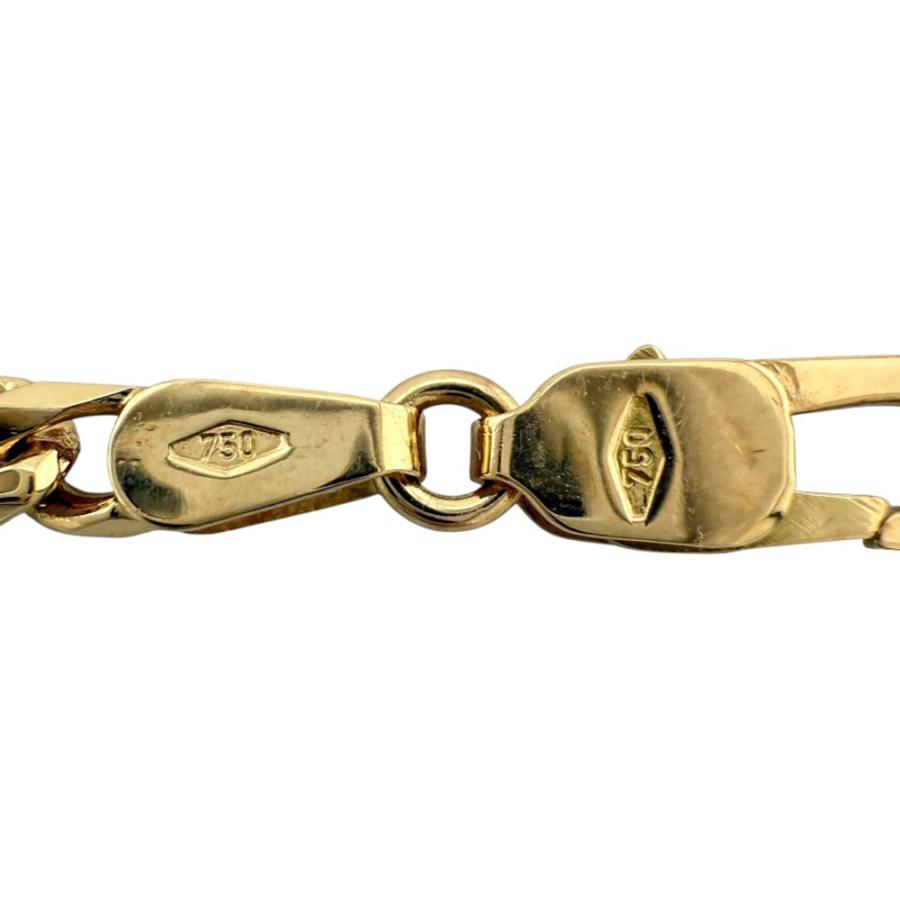 美品 18K WG ネックレス ネックレス 18金 K18イエローゴールド ユニセックス 中古 美品