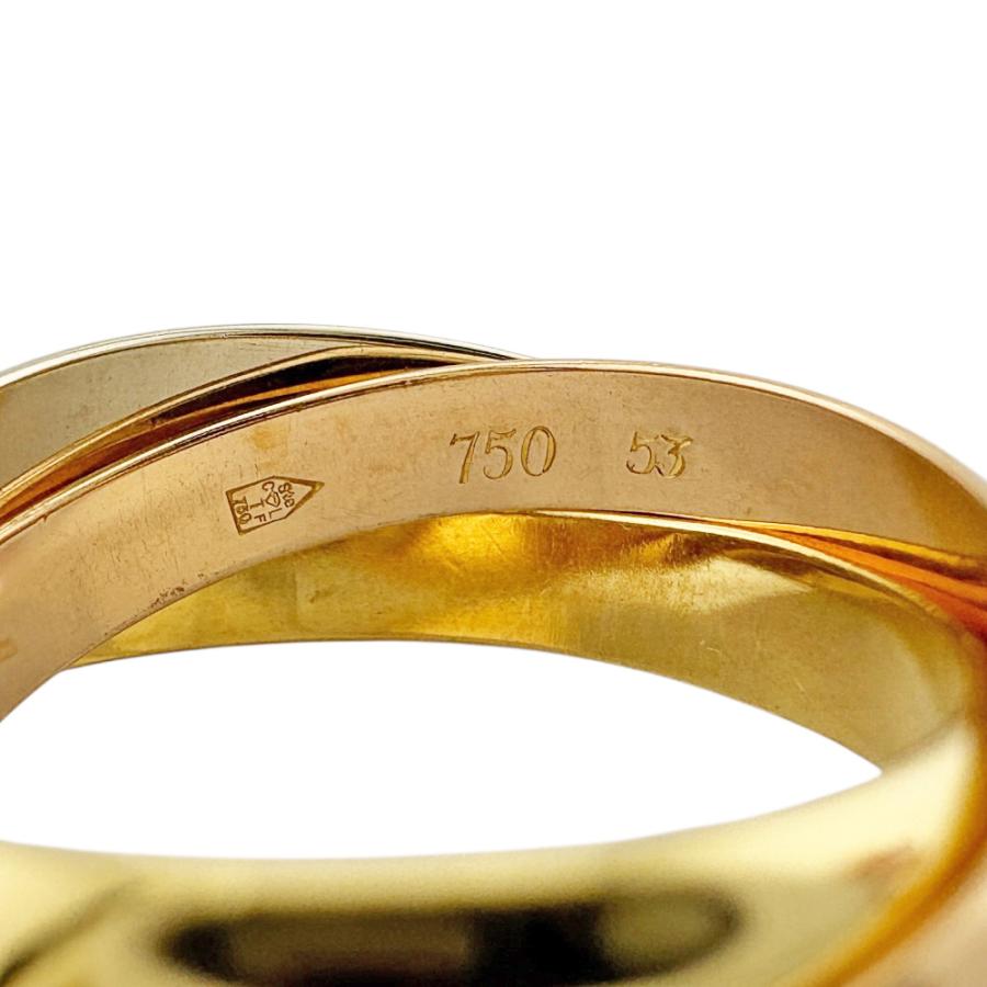Cartier（カルティエ） トリニティ リング 指輪 13号 18金 K18イエロー 
