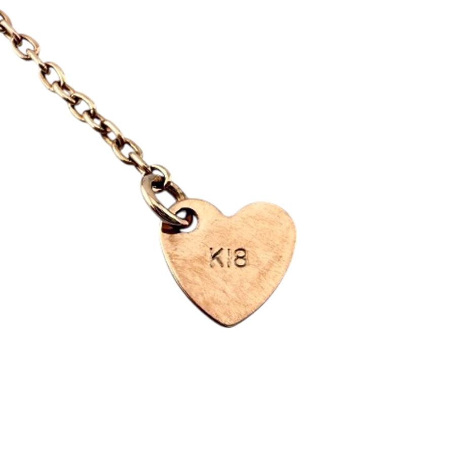美品　ネックレス18kピンクゴールド ネックレス 18金 K18ピンクゴールド レディース 中古 美品 : R&K