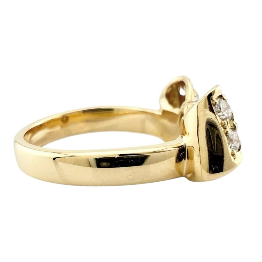 リング 指輪 10.5号 18金 K18イエローゴールド ダイヤモンド  