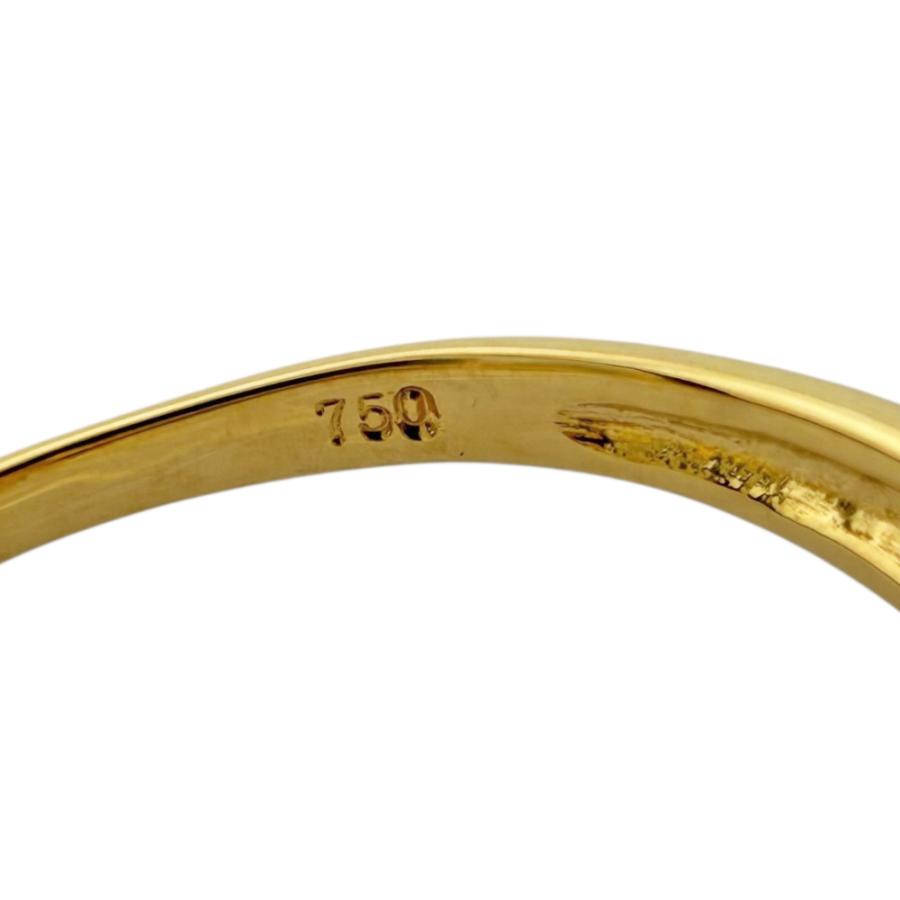 リング 指輪 11号 18金 K18イエローゴールド レディース 中古 美品