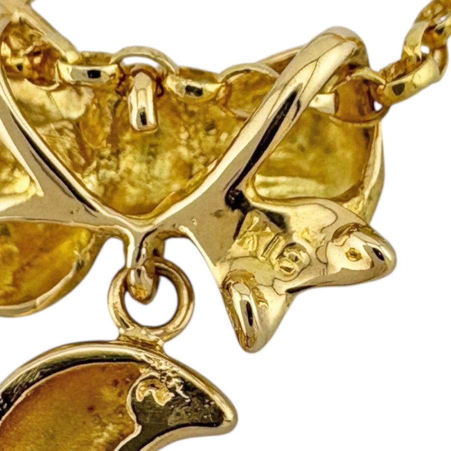 石川暢子 ネックレス 18金 K18イエローゴールド レディース NOBUKO