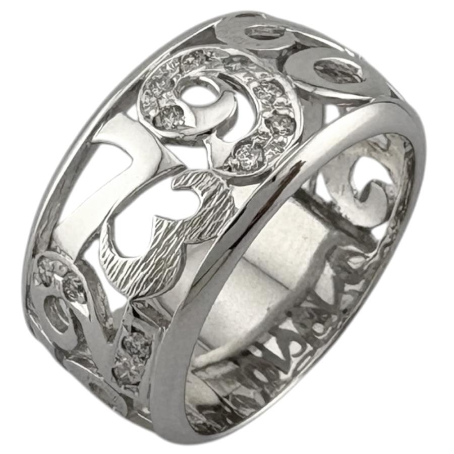 リング 指輪 11.5号 18金 K18ホワイトゴールド ダイヤモンド