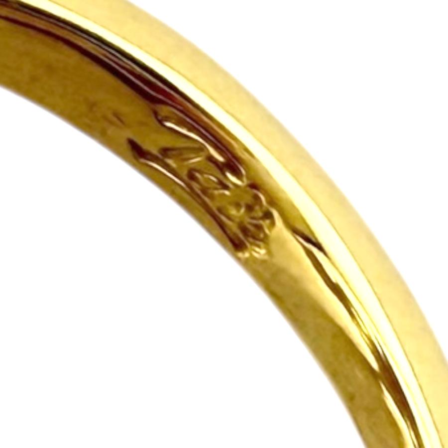 K18　イエローゴールドリング　13号 K18 イエローゴールドリング 13号 K18リング 13号 リング 指輪 13号 18金