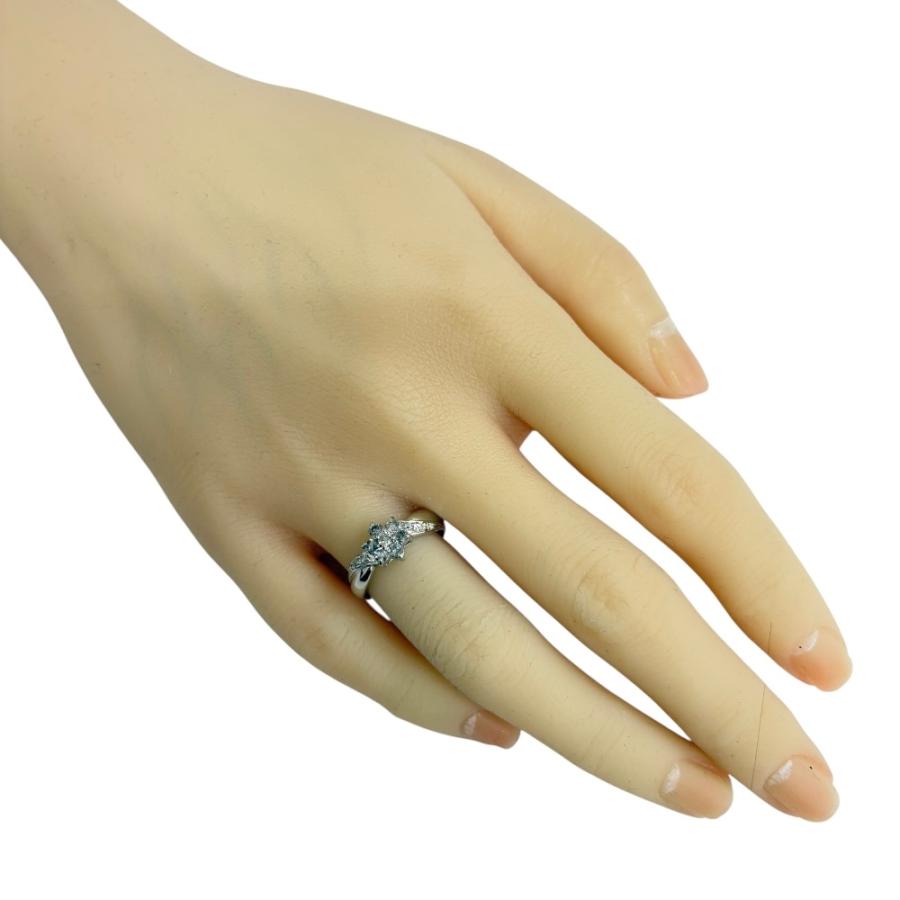 プラチナ pt900 天然ダイヤモンド5石 デザイン リン グ指輪 約12号 楽天市場】Pt900【0.55ct】ダイヤモンド 透かし リング