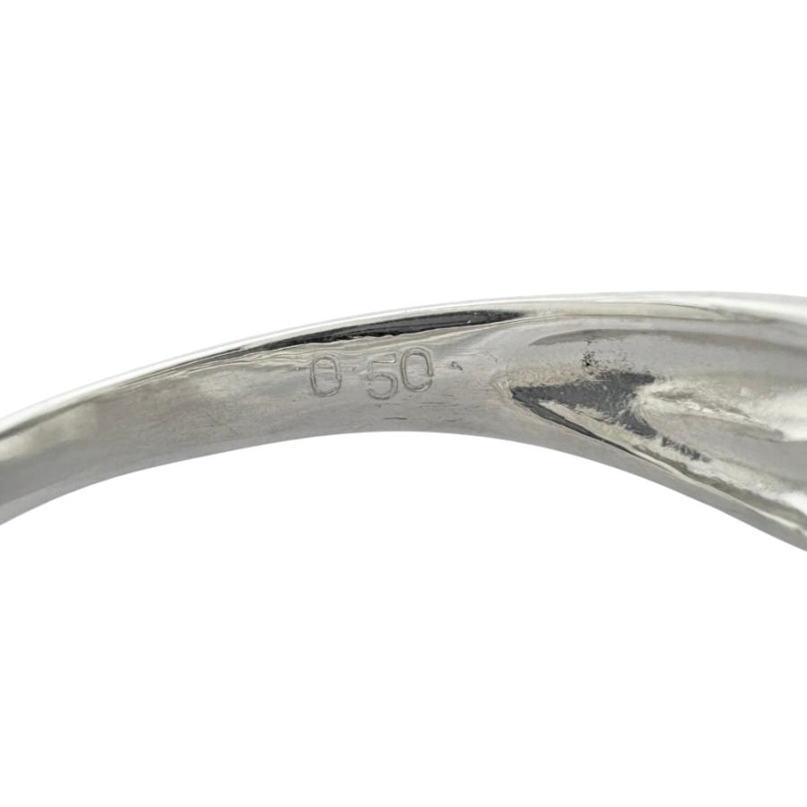 リング 指輪 12号 Pt900プラチナ ダイヤモンド レディース 中古