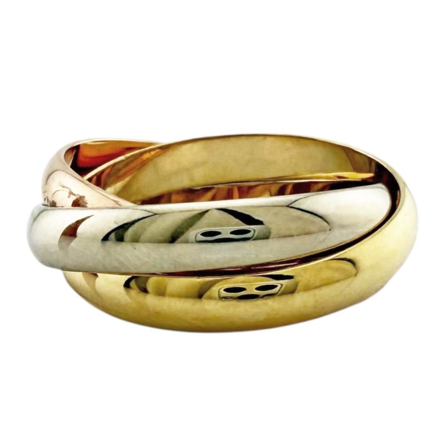 Cartier（カルティエ） トリニティ リング 指輪 14号 18金 K18イエロー