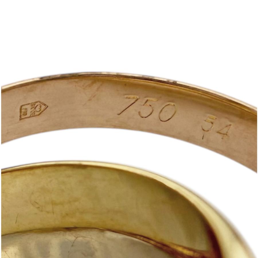 Cartier（カルティエ） トリニティ リング 指輪 14号 18金 K18イエロー