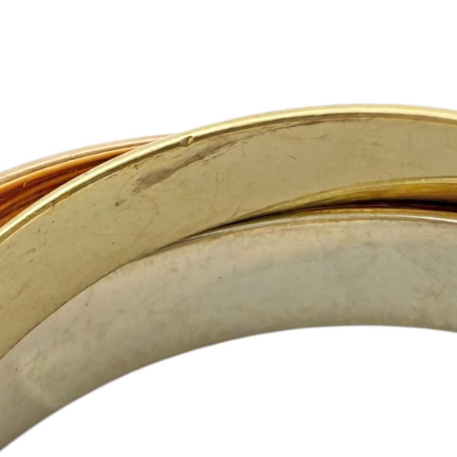 Cartier（カルティエ） トリニティ リング 指輪 14号 18金 K18イエロー