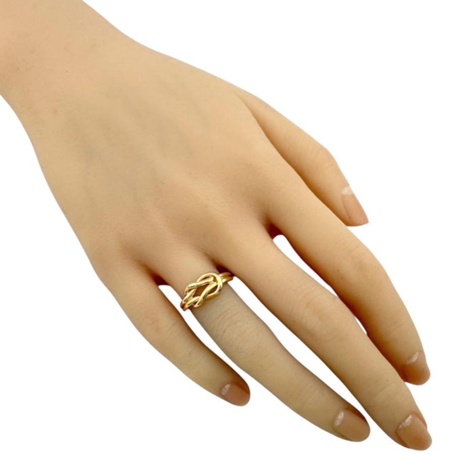 リング 指輪 10.5号 18金 K18イエローゴールド レディース 中古 美品