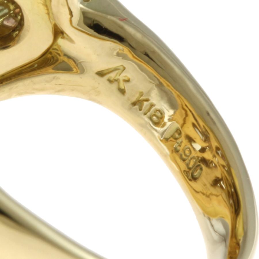 作家 金澤郁乃 AKコレクション ゴージャス リング 指輪 14号 18金 K18