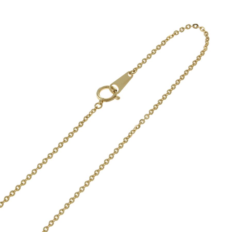 作家 笠原真寿美 ハート ネックレス 18金 K18イエローゴールド