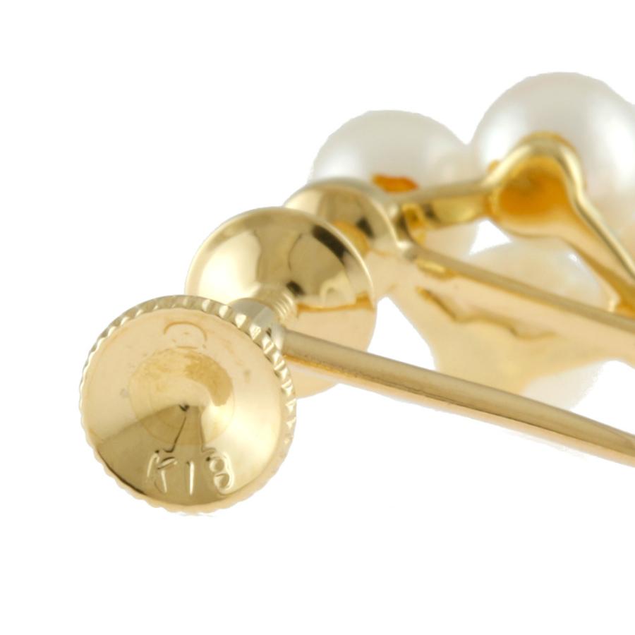 MIKIMOTO（ミキモト） MIKIMOTO K18 イヤリング パール ダイヤモンド