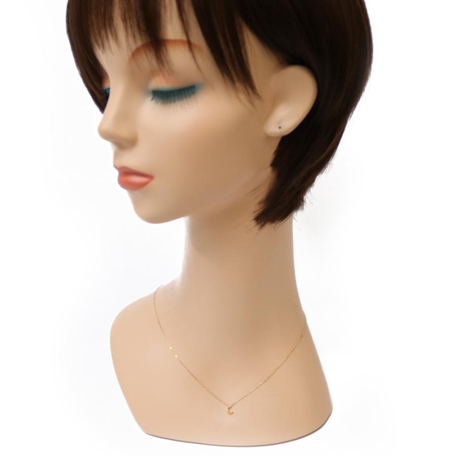 ete（エテ） ete K18 ネックレス 三日月 月 ムーン 18金 K18ゴールド