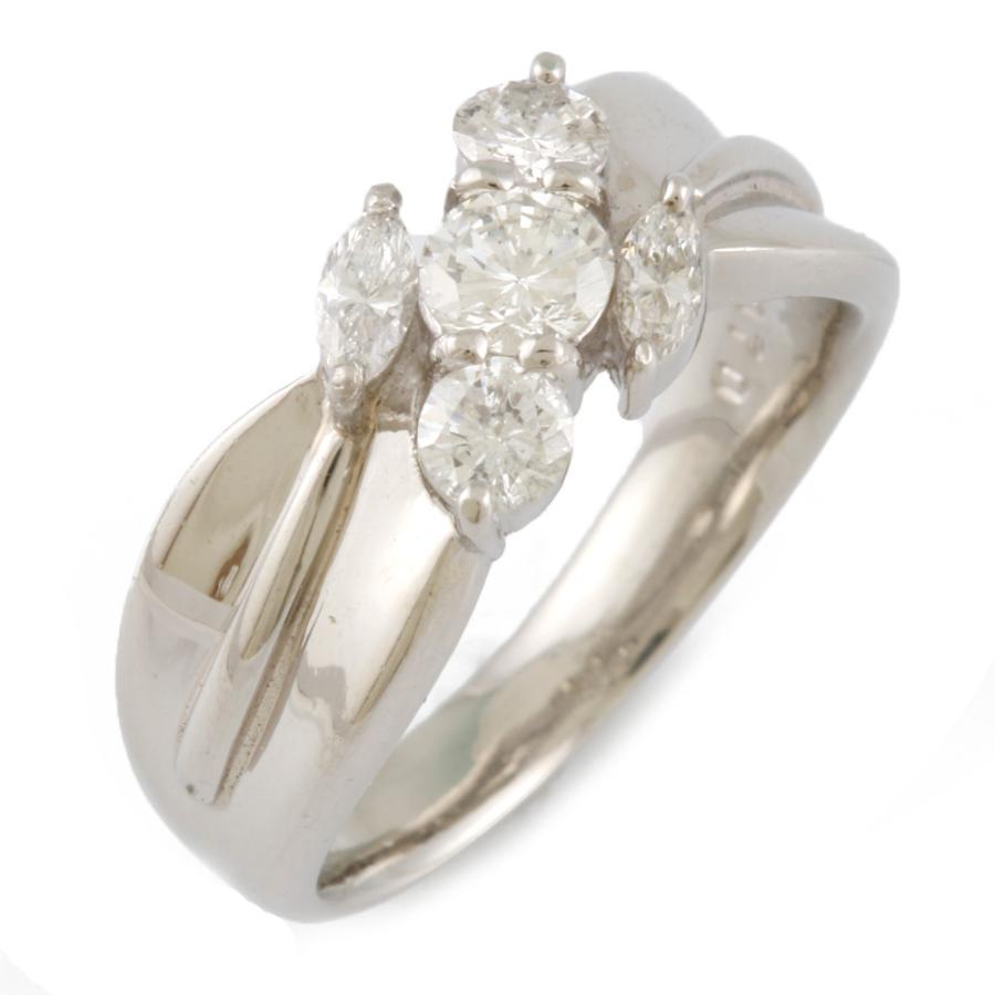 大人女性の プラチナ リング Pt900 最高級 ダイヤモンド 0.70ct - リング