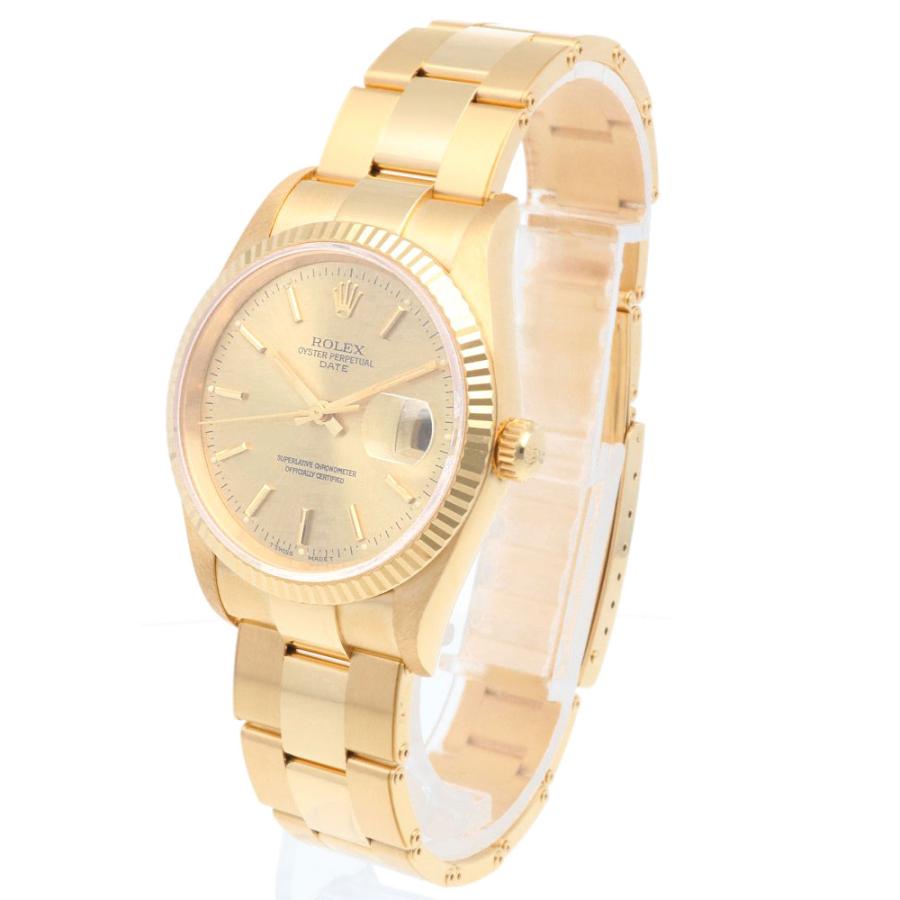 ROLEX（ロレックス） デイト オイスターパーペチュアル 腕時計 時計 18