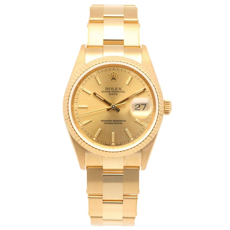 ROLEX（ロレックス） デイト オイスターパーペチュアル 腕時計 時計 18