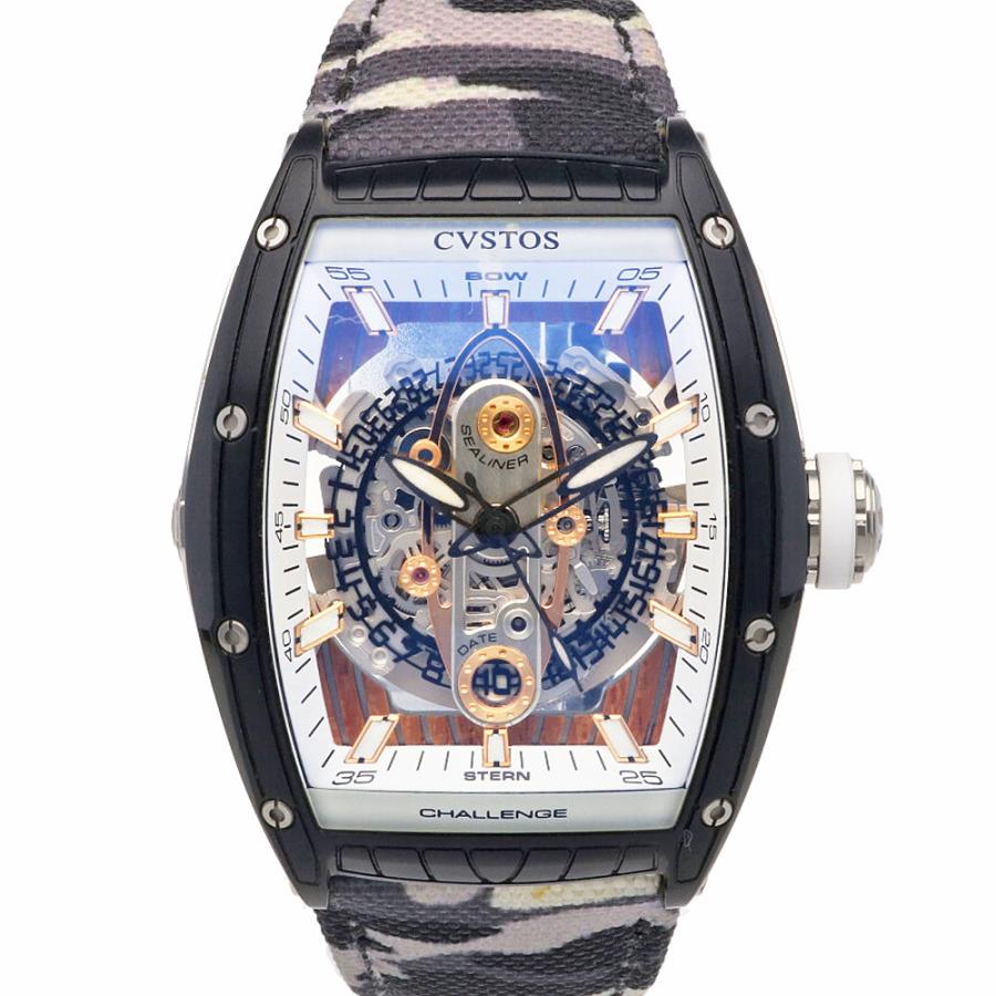 CVSTOS クストス チャレンジ シーライナー 腕時計 時計 ステンレス  
