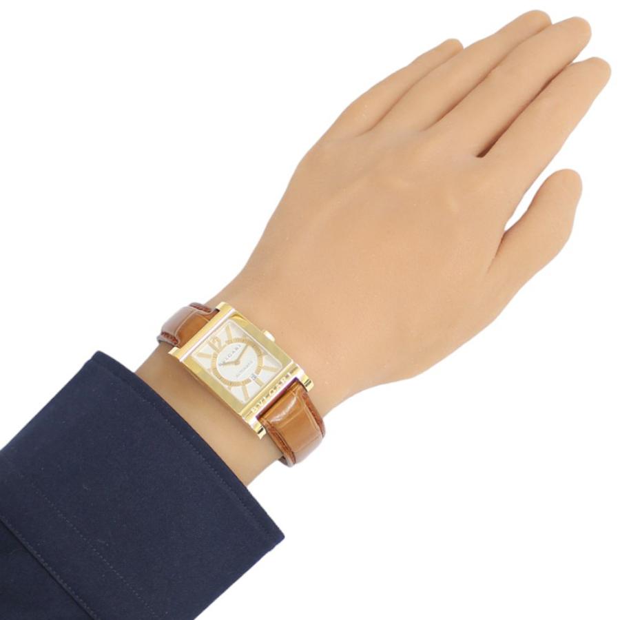 BVLGARI ブルガリ レッタンゴロ 腕時計 時計 18金 K18イエロー BVLGARI ブルガリ レッタンゴロ 腕時計 時計 18金 K18イエロー