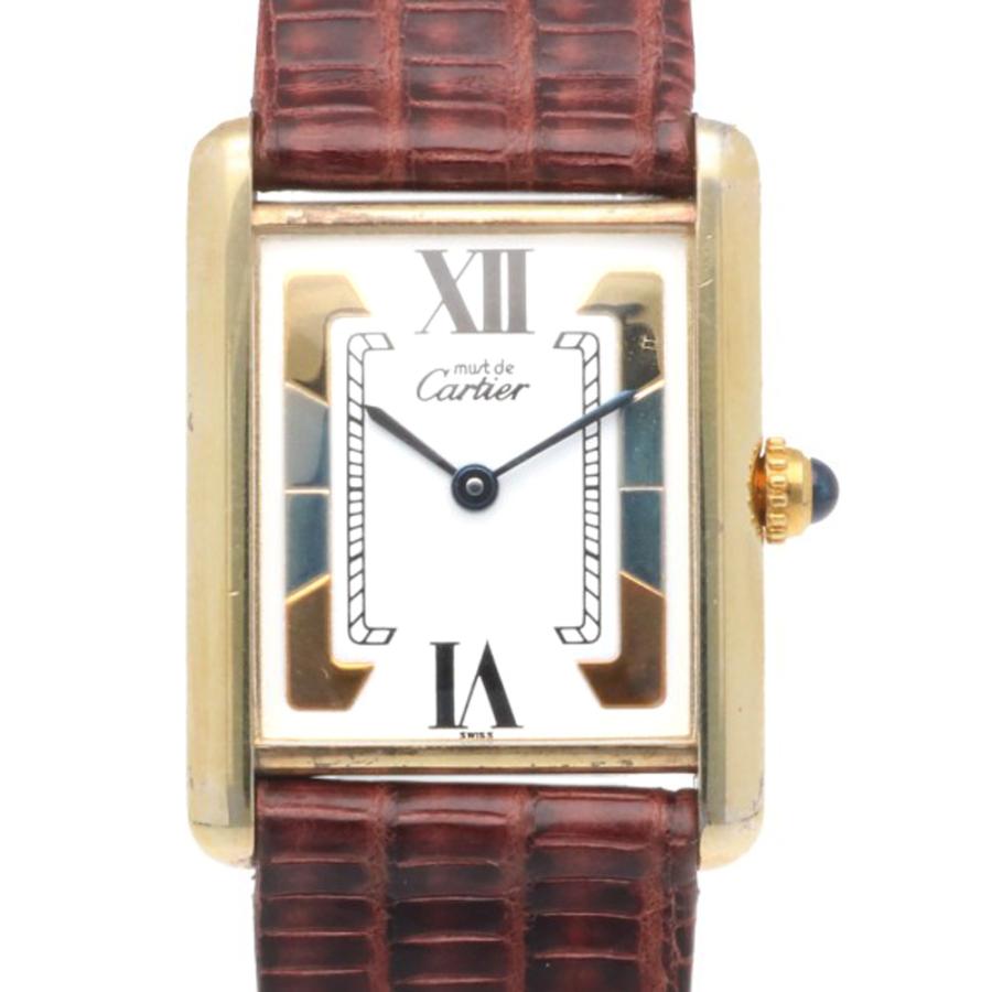 Cartier / カルティエ must de Cartier タンク型 腕時計 Cartier（カルティエ） タンクマスト 腕時計 時計 GP 103897 クオーツ