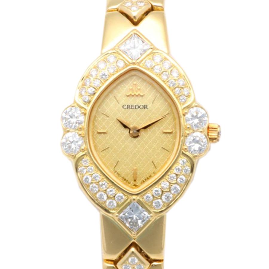 CREDOR クレドール セイコー 腕時計 時計 18金 K18イエローゴールド 1E
