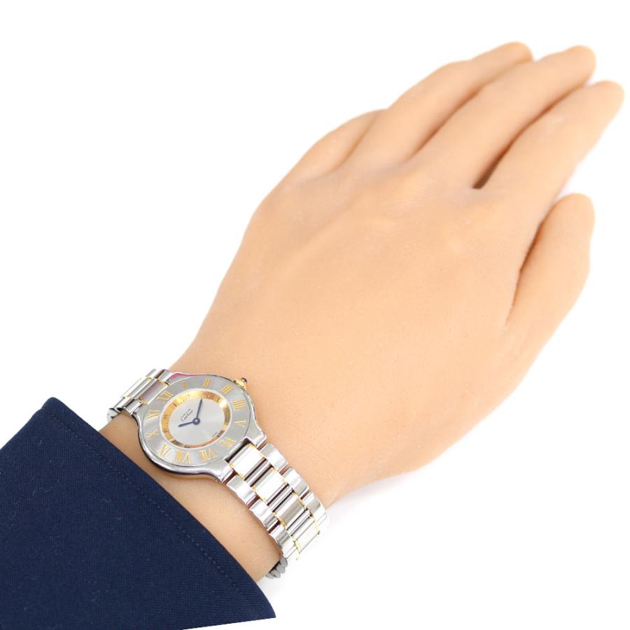 Cartier カルティエ マスト21 腕時計 時計 ステンレススチール Cartier カルティエ マスト21 腕時計 時計 ステンレススチール
