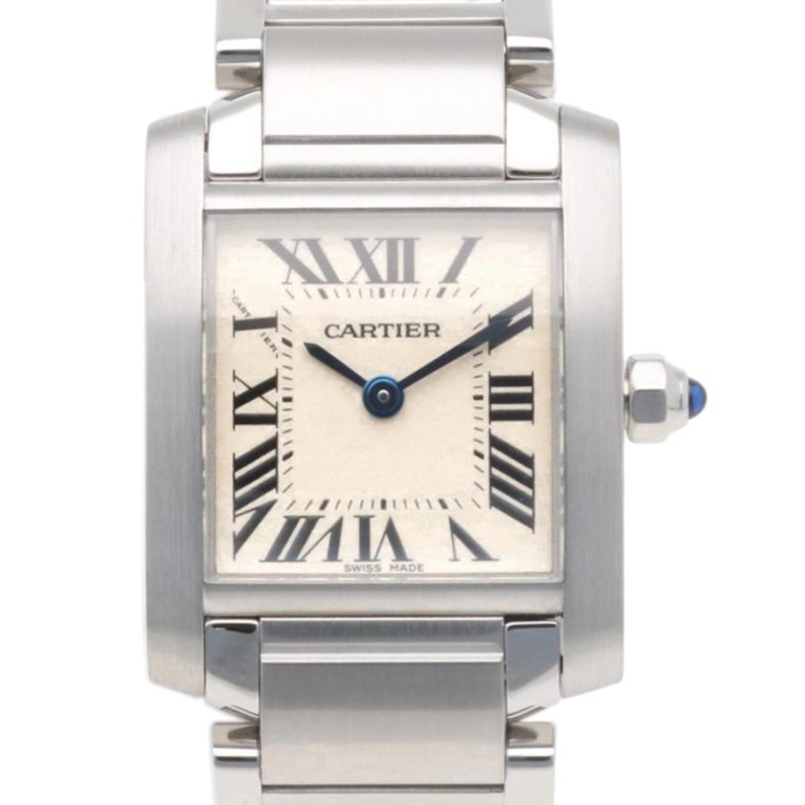 Cartier カルティエ タンクフランセーズ SM 腕時計 時計 ステンレス  