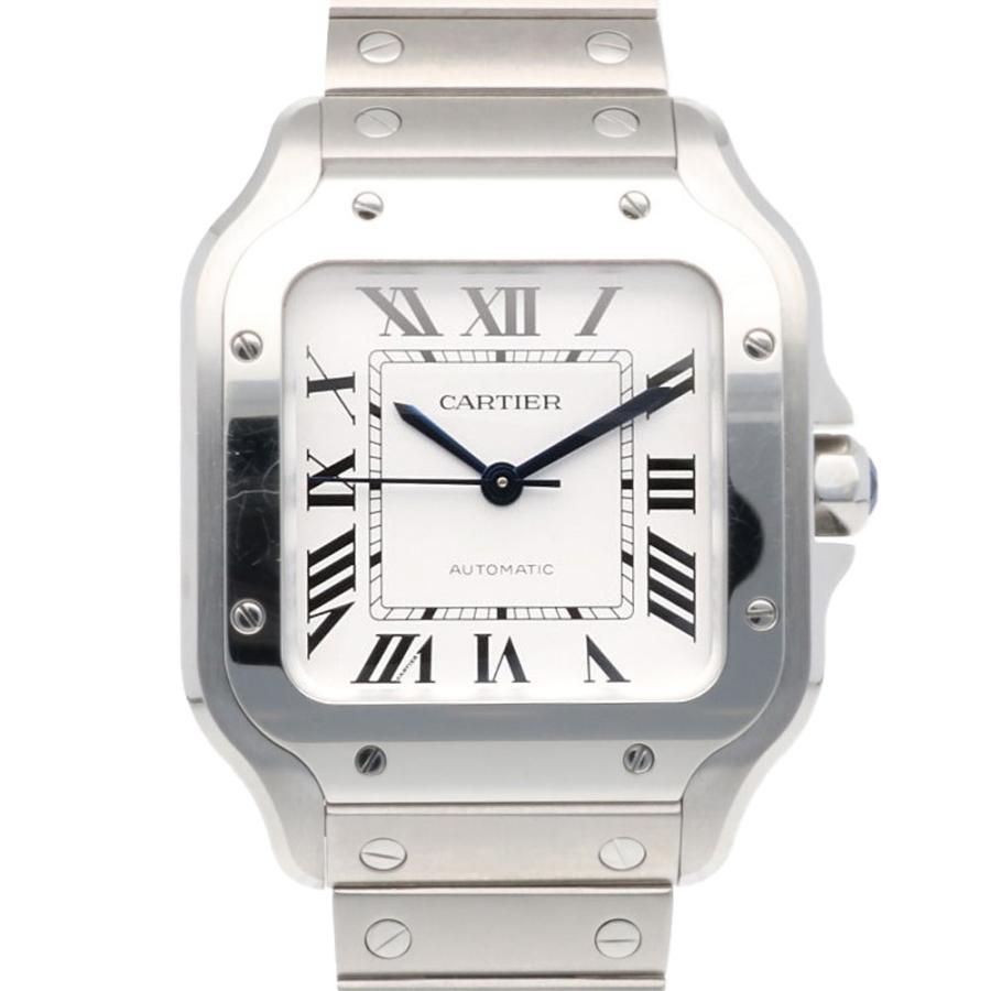 専用Cartier ステンレススチール Cartier（カルティエ） サントス ドゥ MM 腕時計 ステンレススチール