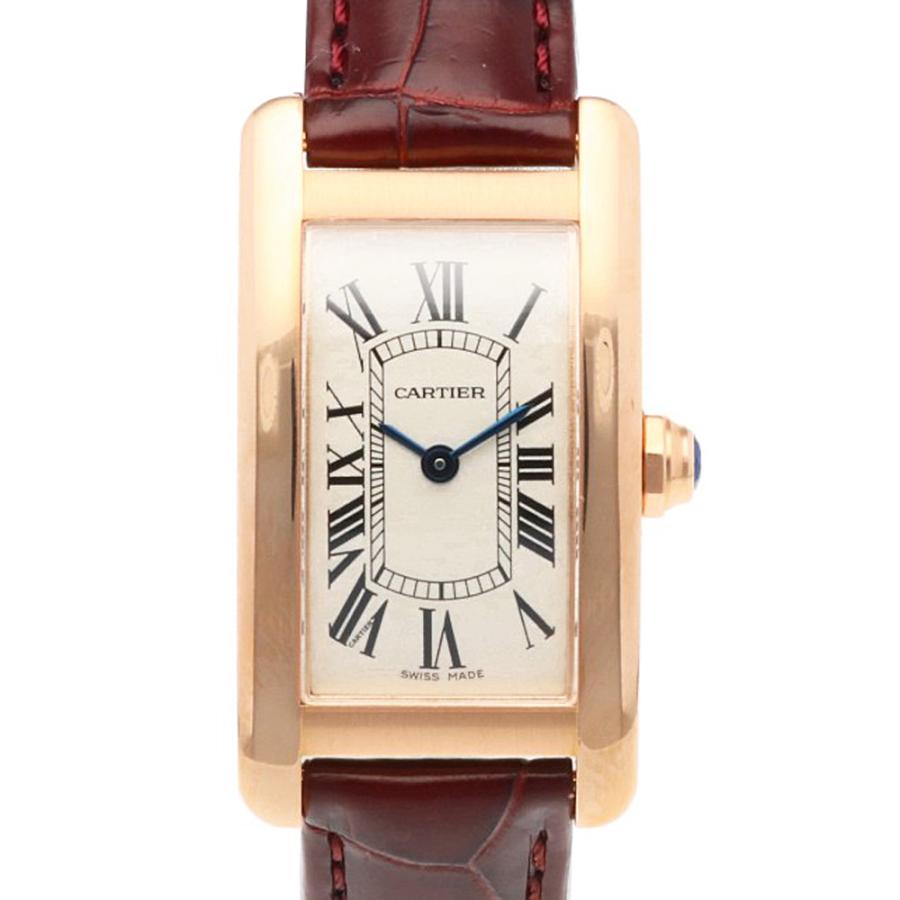 Cartier（カルティエ） タンクアメリカンSM 腕時計 18金 K18ピンク