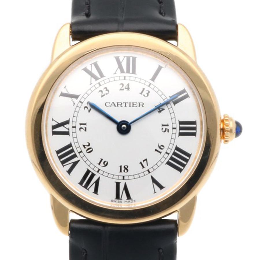Cartier（カルティエ） ロンドソロ SM 腕時計 18金 K18イエロー