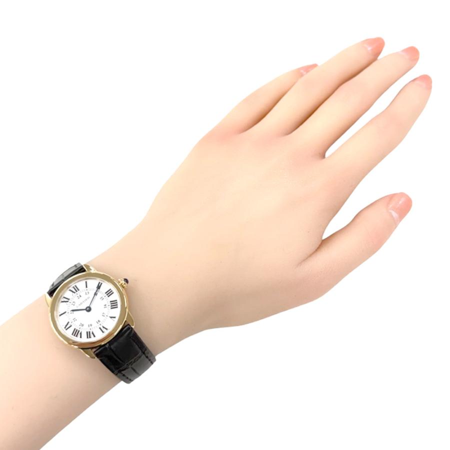 Cartier（カルティエ） ロンドソロ SM 腕時計 18金 K18イエロー