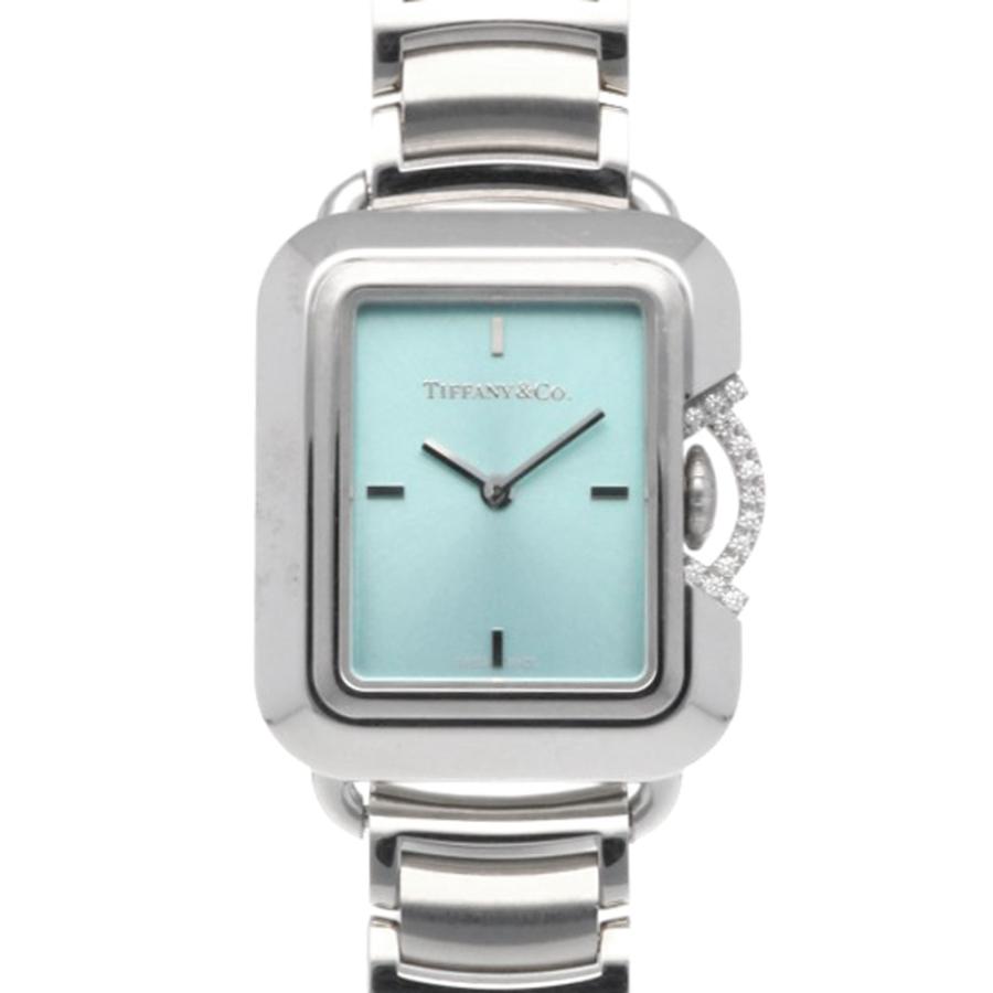 TIFFANY&Co.（ティファニー） レクタングル 腕時計 ステンレススチール