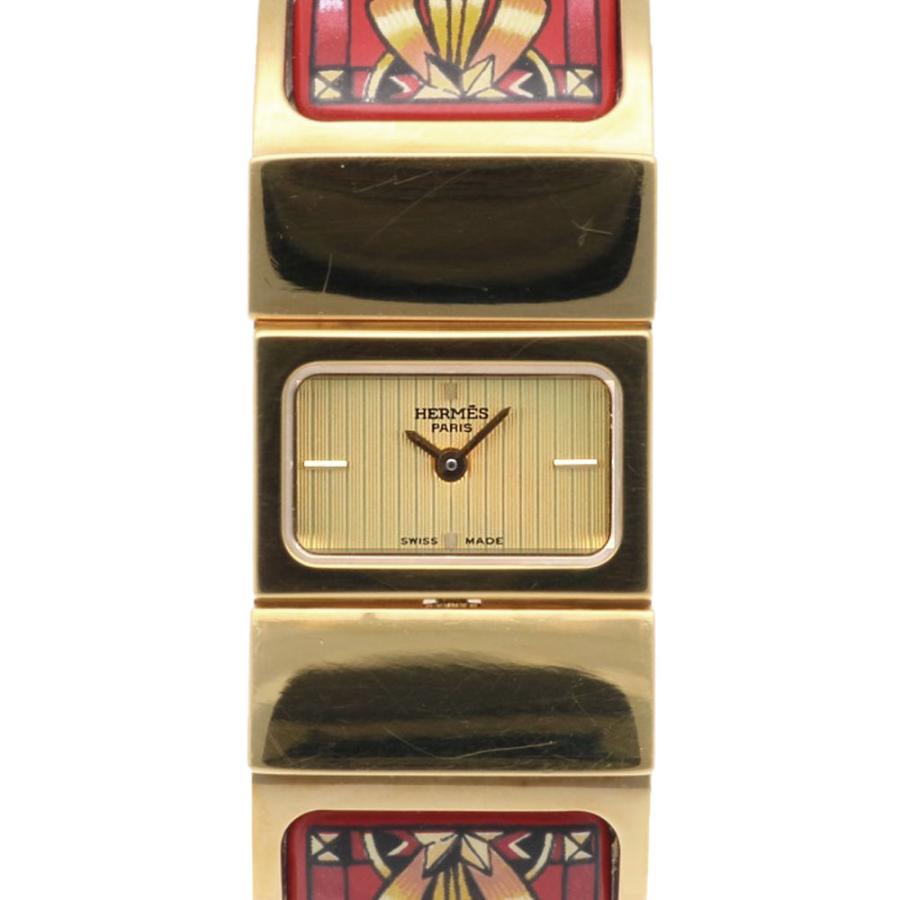 HERMES（エルメス） ロケ 腕時計 GP L01.201 クオーツ レディース 1年