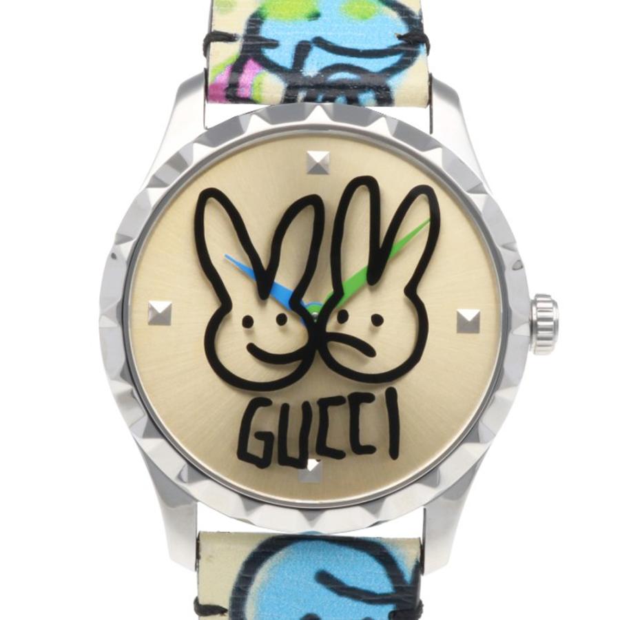 GUCCI グッチ G-Timeless 腕時計（ユニセックス）中古 GUCCI（グッチ） Gタイムレス 腕時計 ステンレススチール クオーツ